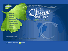Tablet Screenshot of clunyusandcanada.org